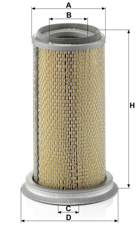 Filtre à air MANN-FILTER ref. C 14 168