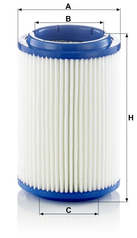 Filtro de aire (de coche) MANN-FILTER ref. C 16 006
