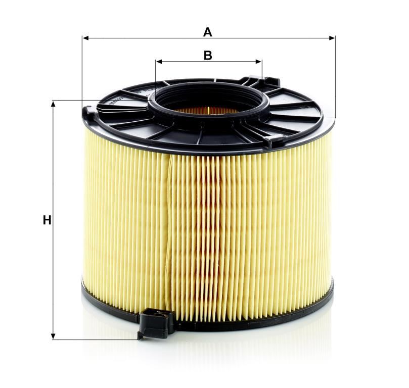 Filtro de aire (de coche) MANN-FILTER C 17 012/1