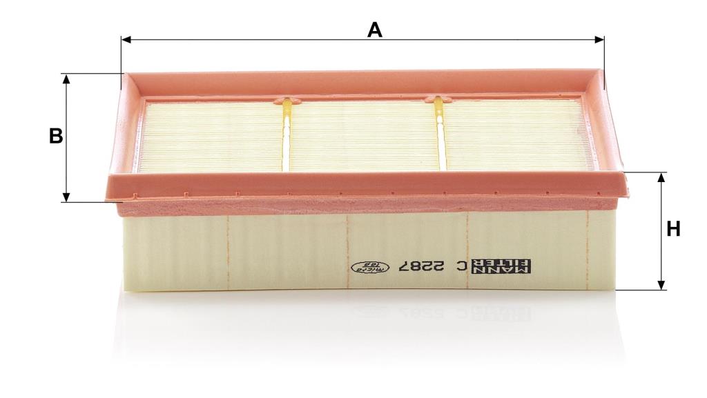 Filtre à air MANN-FILTER ref. C 2287