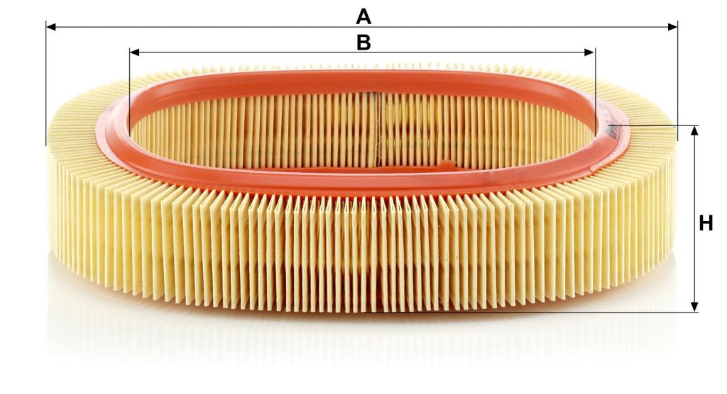 Filtro de aire (de coche) MANN-FILTER C 2440