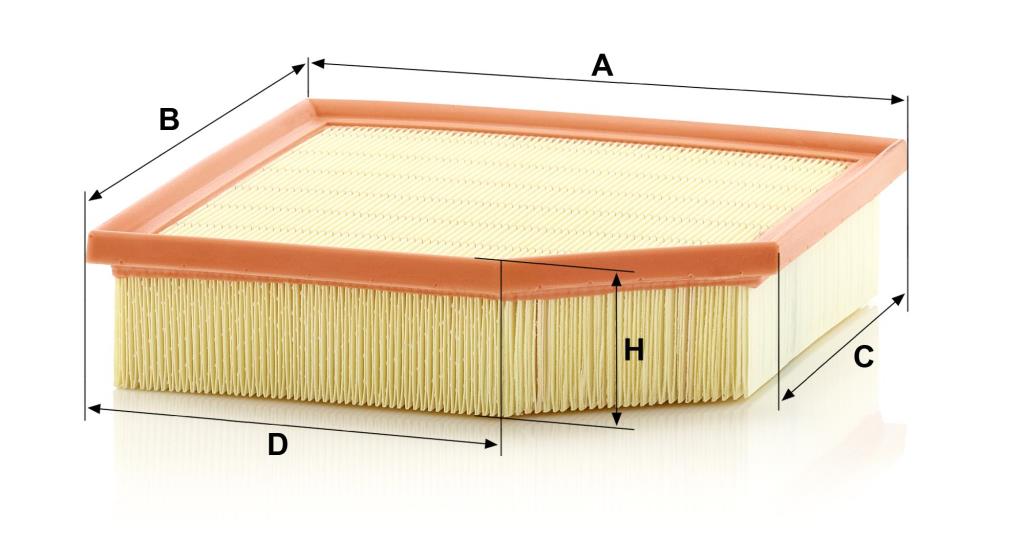 Filtre à air MANN-FILTER ref. C 24 150