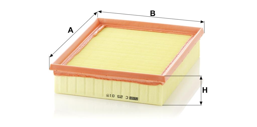 Filtro de ar MANN-FILTER C 25 015