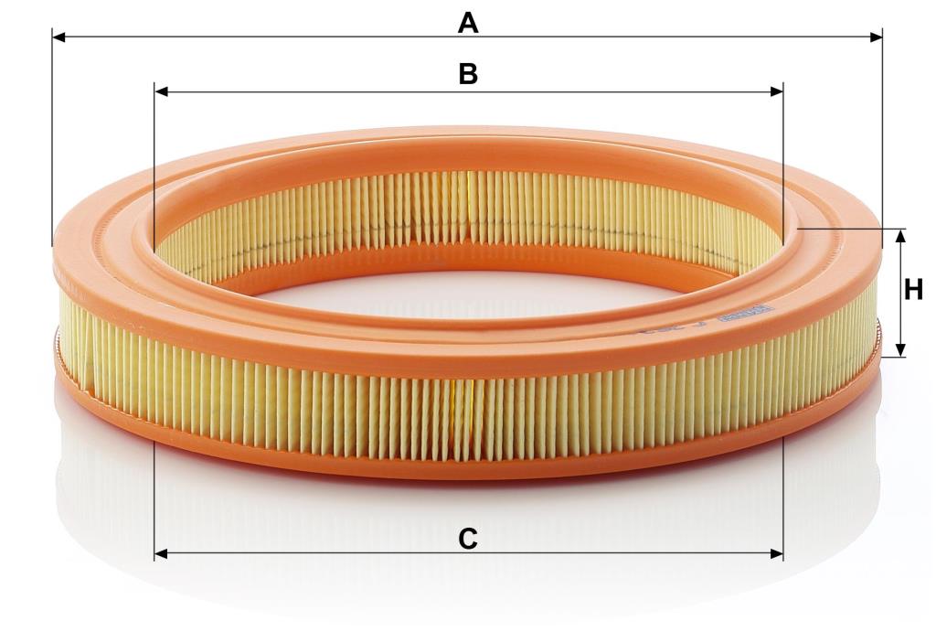 Filtro de ar MANN-FILTER C 2634/1