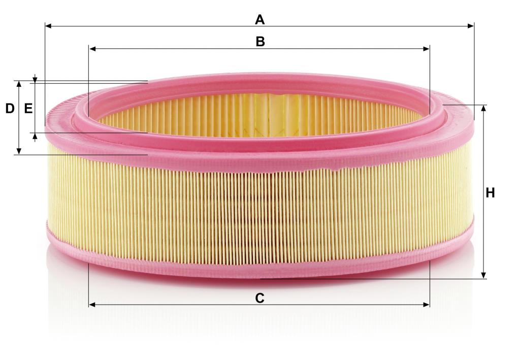 Filtre à air MANN-FILTER ref. C 2672/1