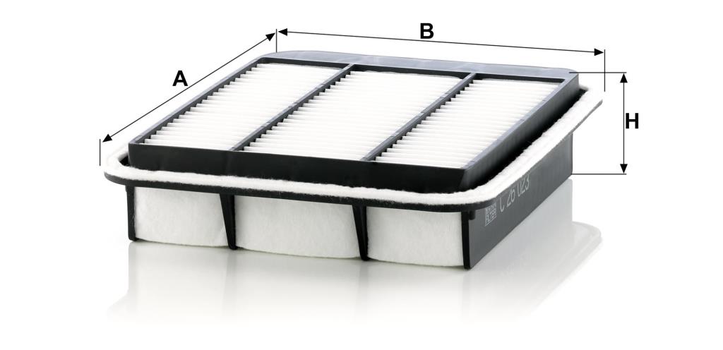 Filtro de ar MANN-FILTER C 26 023