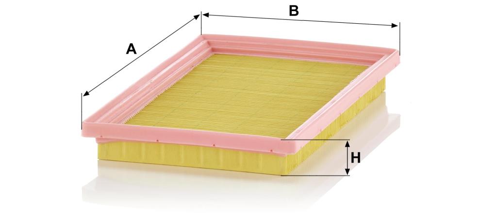 Filtre à air MANN-FILTER C 2742