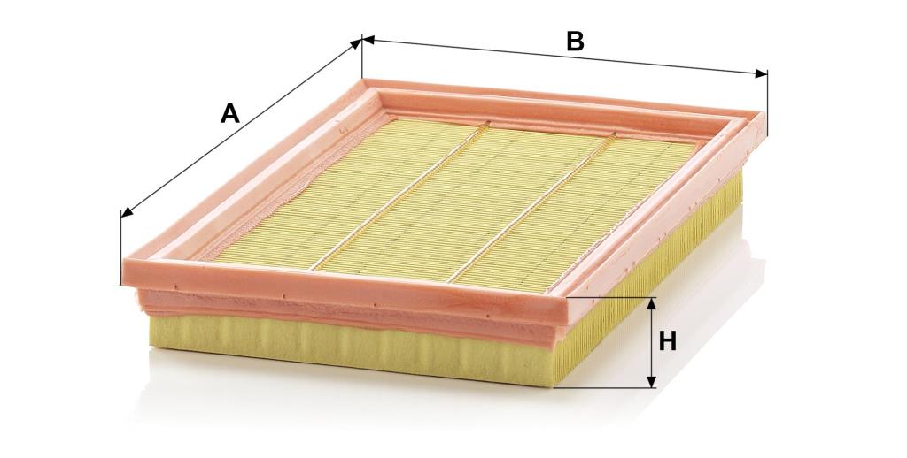 Filtro de ar MANN-FILTER C 2748