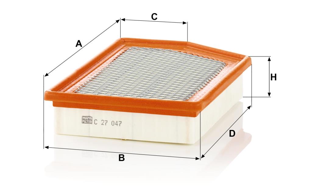 Filtre à air MANN-FILTER C 27 047