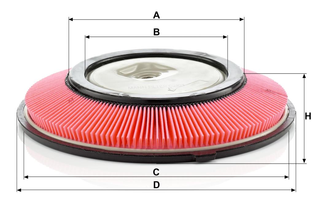 Filtre à air MANN-FILTER ref. C 2821