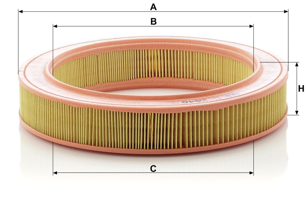 Filtre à air MANN-FILTER ref. C 2846