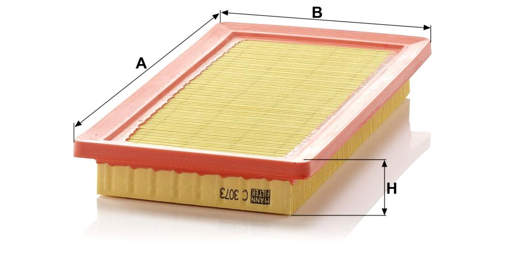 Filtre à air MANN-FILTER C 3073