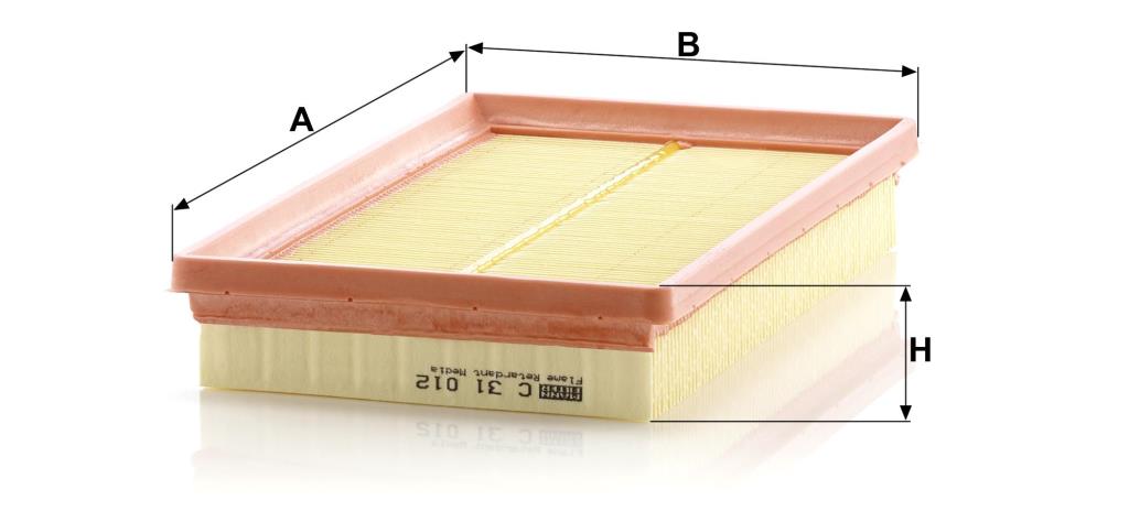 Filtro de ar MANN-FILTER C 31 012