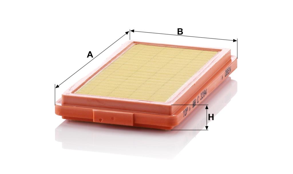 Filtro de ar MANN-FILTER ref. C 3394