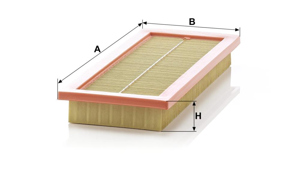 Filtro de ar MANN-FILTER C 3495