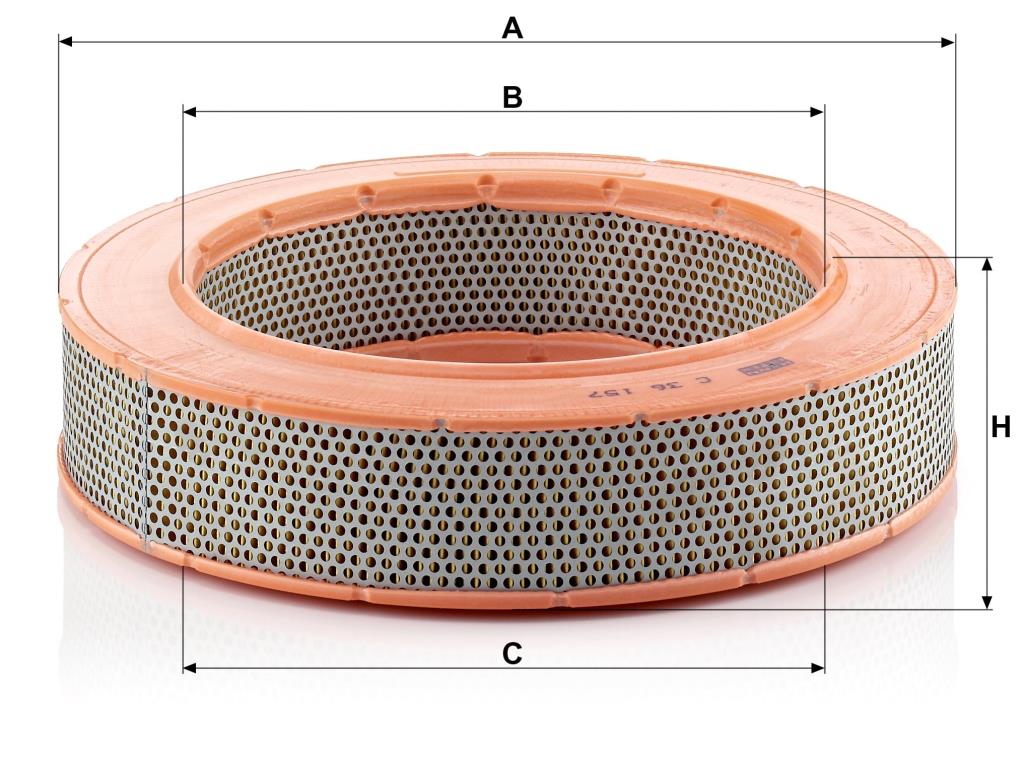 Filtre à air MANN-FILTER C 36 157