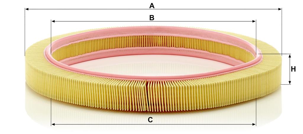 Filtro de ar MANN-FILTER C 4282