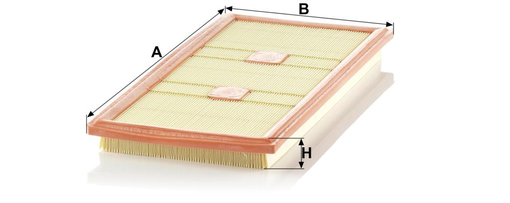 Filtro de ar MANN-FILTER C 43 139