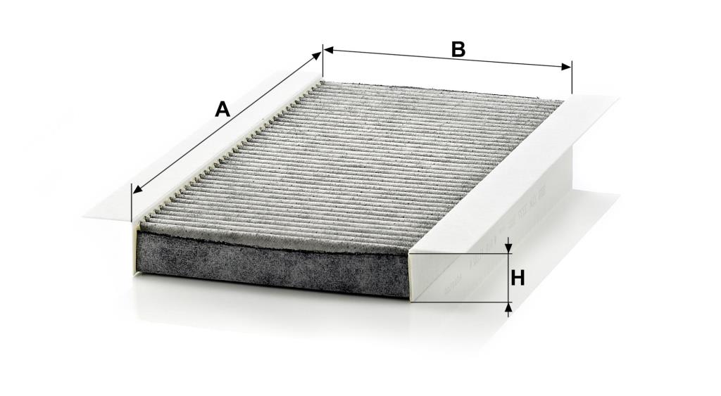 Filtre d'habitacle (Filtre à pollen) MANN-FILTER ref. CUK 3337