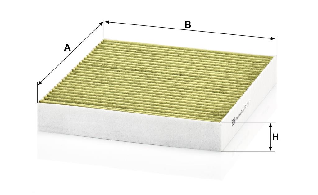 Filtre d'habitacle (Filtre à pollen) MANN-FILTER ref. FP 2141