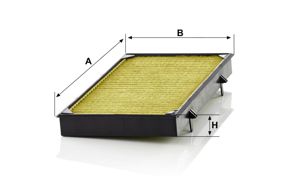 Filtre d'habitacle (Filtre à pollen) MANN-FILTER ref. FP 3454