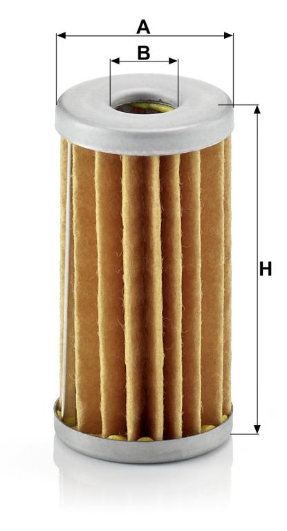 Filtre à carburant (Filtre à gasoil) MANN-FILTER ref. H 42