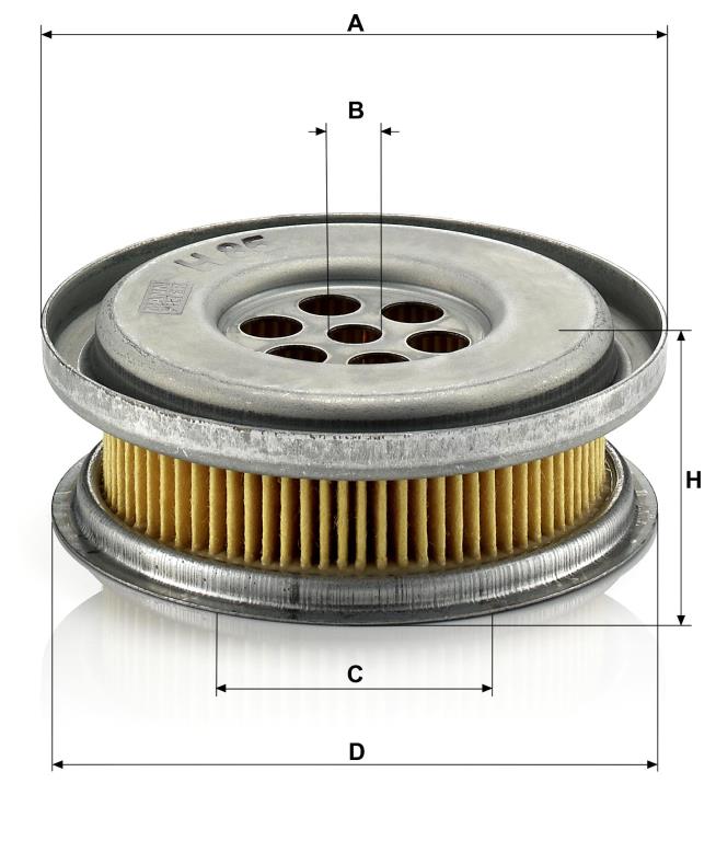 Filtre hydraulique, direction MANN-FILTER ref. H 85