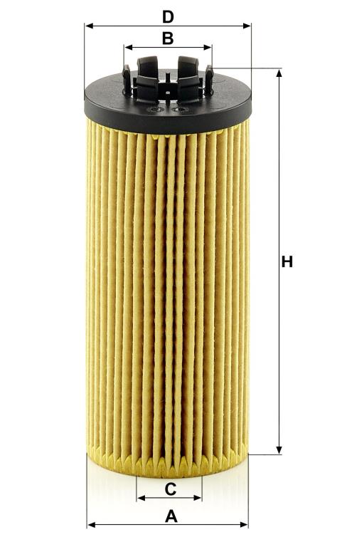 Filtro de aceite MANN-FILTER ref. HU 6012 z KIT