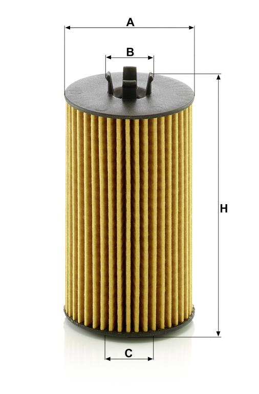 Filtro de aceite MANN-FILTER HU 6019 Z