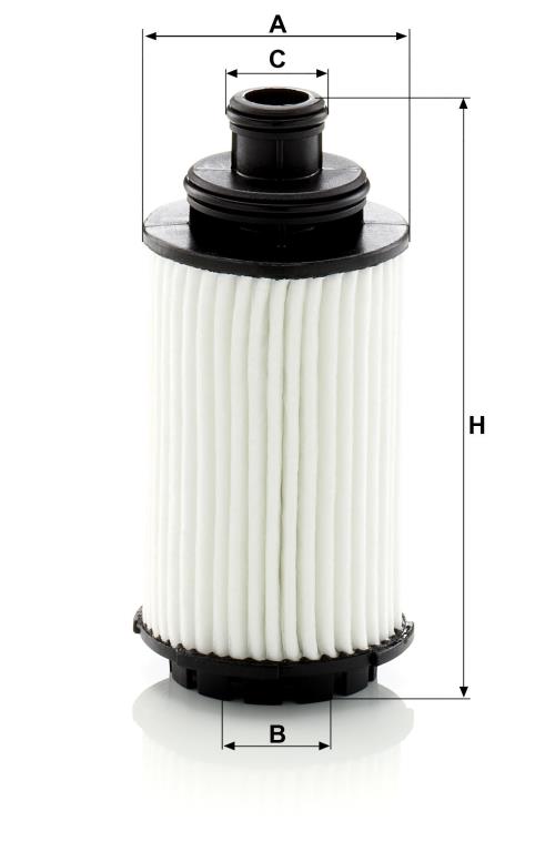Filtro de aceite MANN-FILTER HU 6023 z