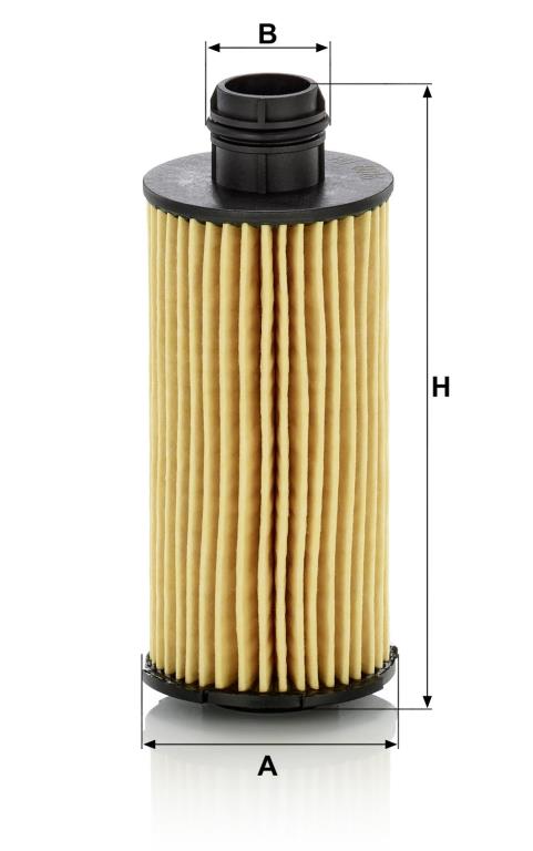 Filtro de aceite MANN-FILTER HU 6026 z