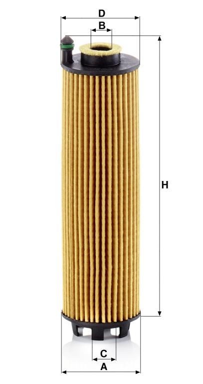 Filtro de aceite MANN-FILTER HU 6028 z