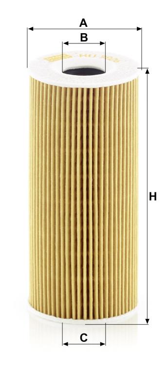 Filtre à huile MANN-FILTER HU 7026 Z