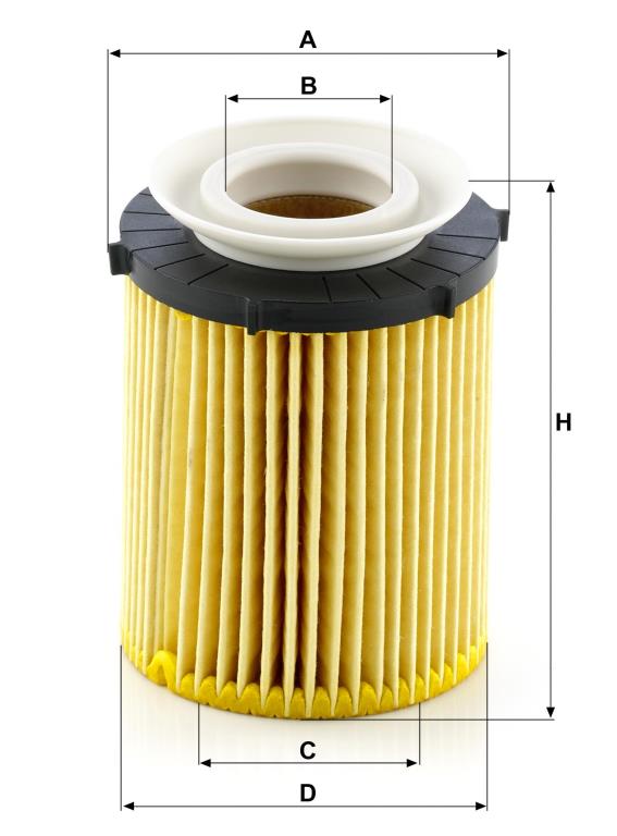 Filtro de óleo MANN-FILTER HU 711/6 z