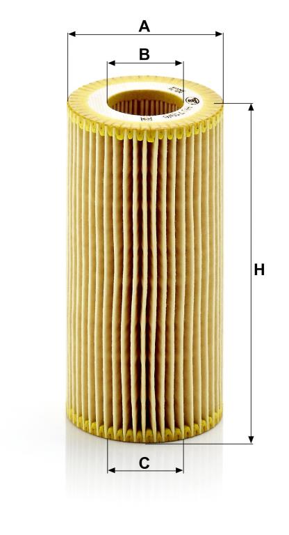 Filtro de aceite MANN-FILTER ref. HU 719/6 x