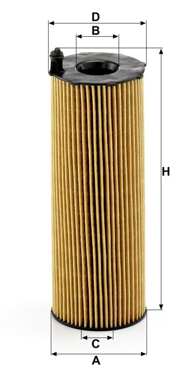 Filtre à huile MANN-FILTER HU 8001 x
