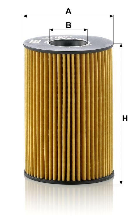 Filtre à huile MANN-FILTER HU 8007 z