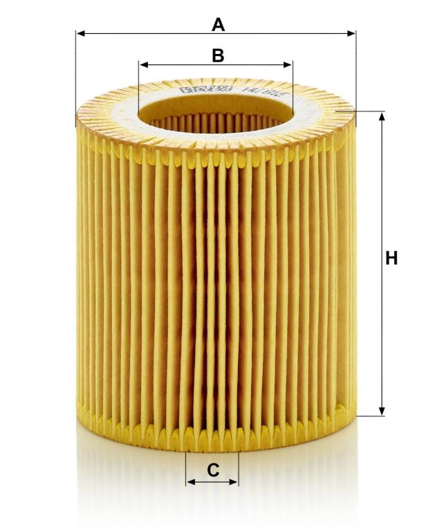 Filtro de aceite MANN-FILTER ref. HU 816 x