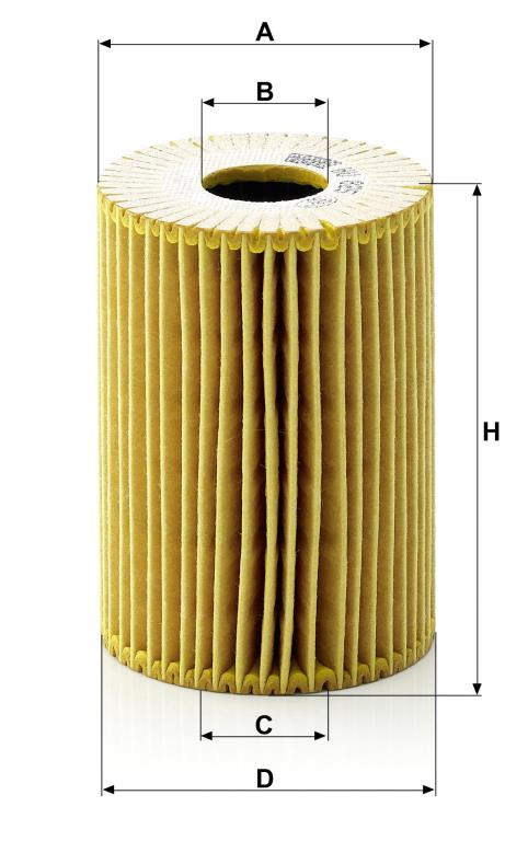 Filtre à huile MANN-FILTER ref. HU 825 x