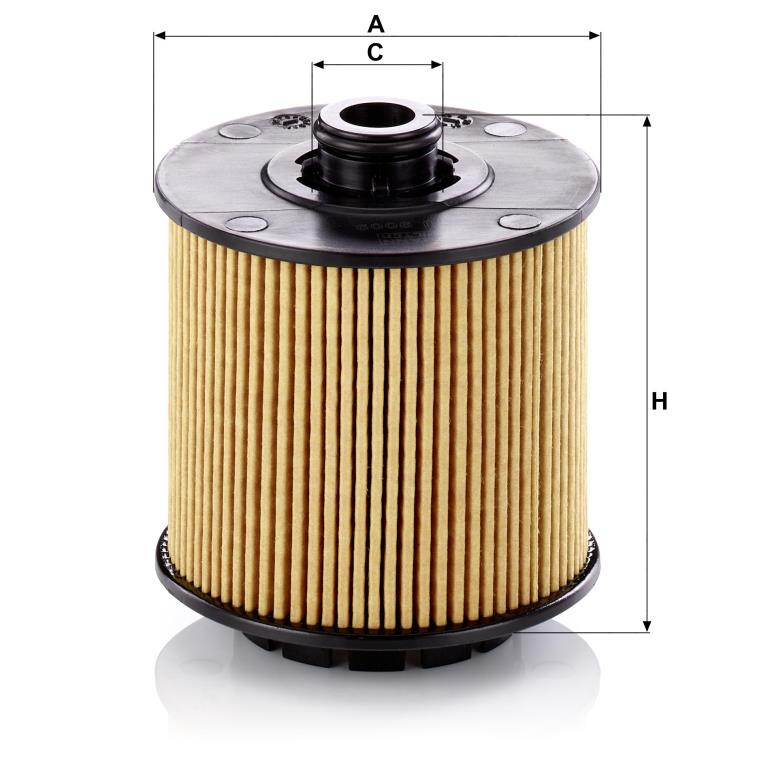 Filtro de aceite MANN-FILTER HU 9009 z