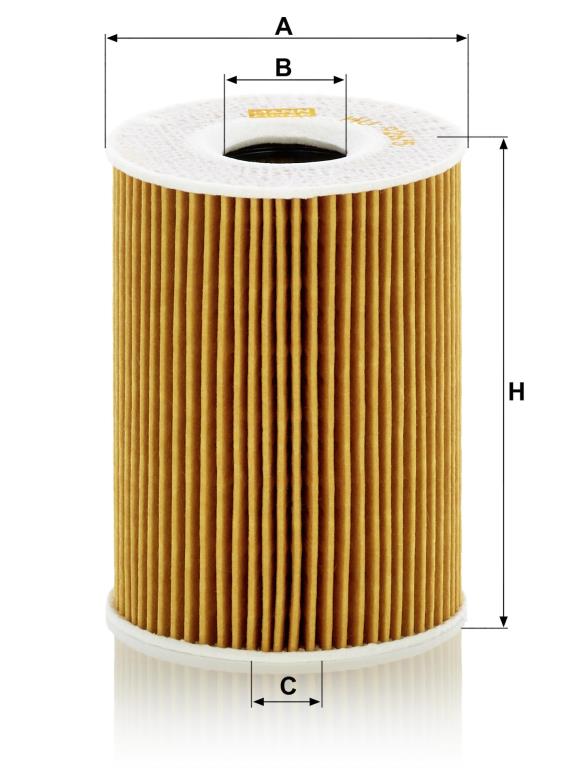 Filtre à huile MANN-FILTER HU 926/5 z