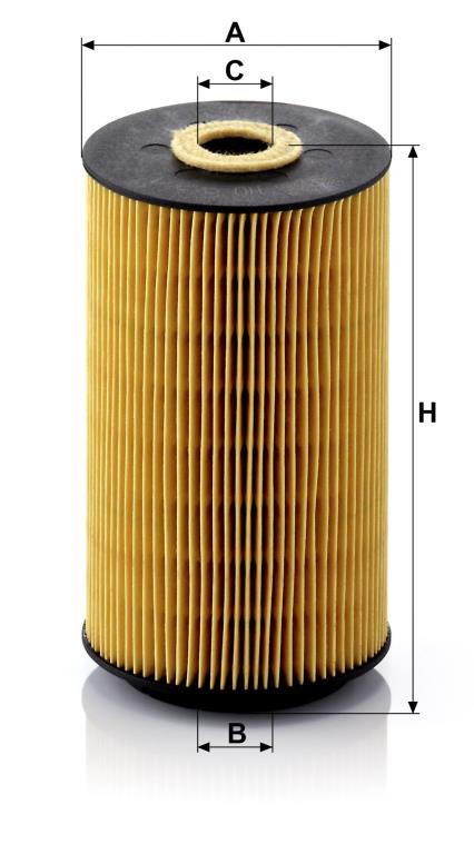 Filtro de aceite MANN-FILTER HU 942/1 x