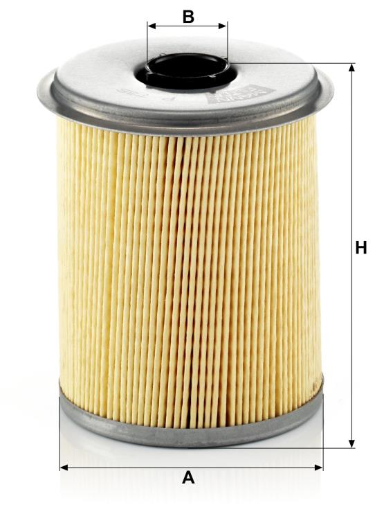 Filtre à carburant (Filtre à gasoil) MANN-FILTER ref. P 735 x