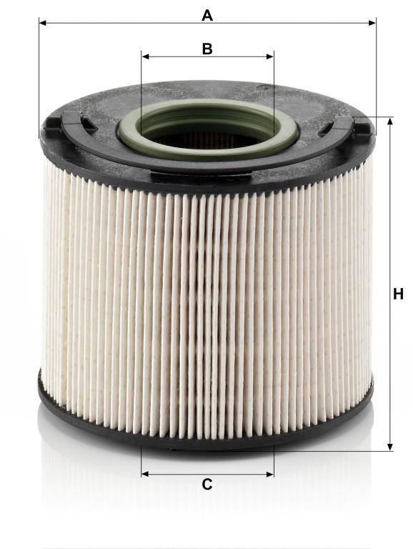 Filtre à carburant (Filtre à gasoil) MANN-FILTER ref. PU 1033 x