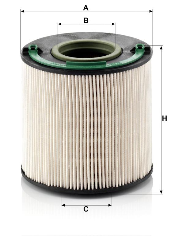 Filtre à carburant (Filtre à gasoil) MANN-FILTER ref. PU 1040 x