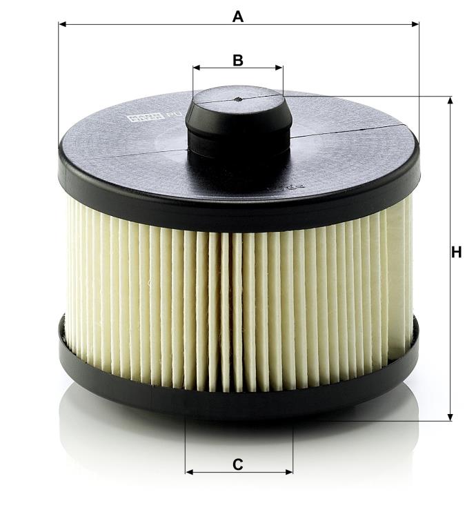 Filtre à carburant (Filtre à gasoil) MANN-FILTER ref. PU 10 001 x