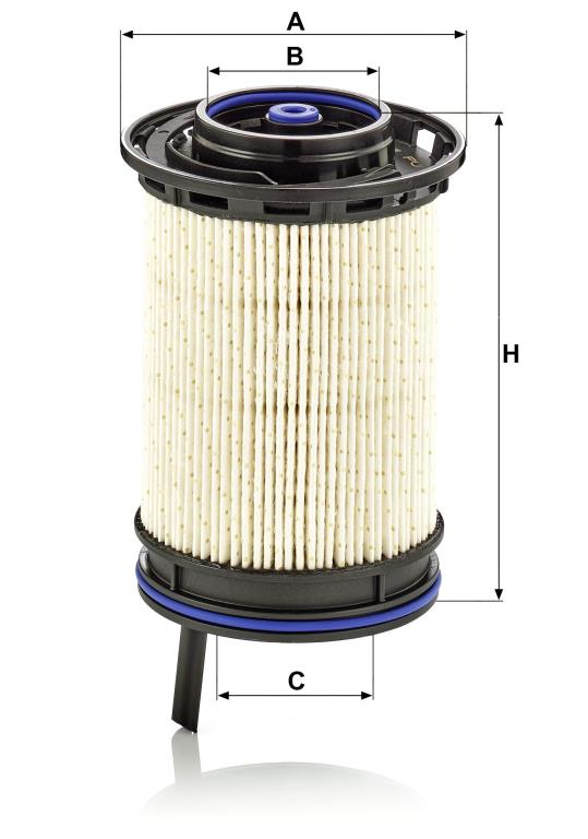 Filtre à carburant (Filtre à gasoil) MANN-FILTER ref. PU 10 011 Z