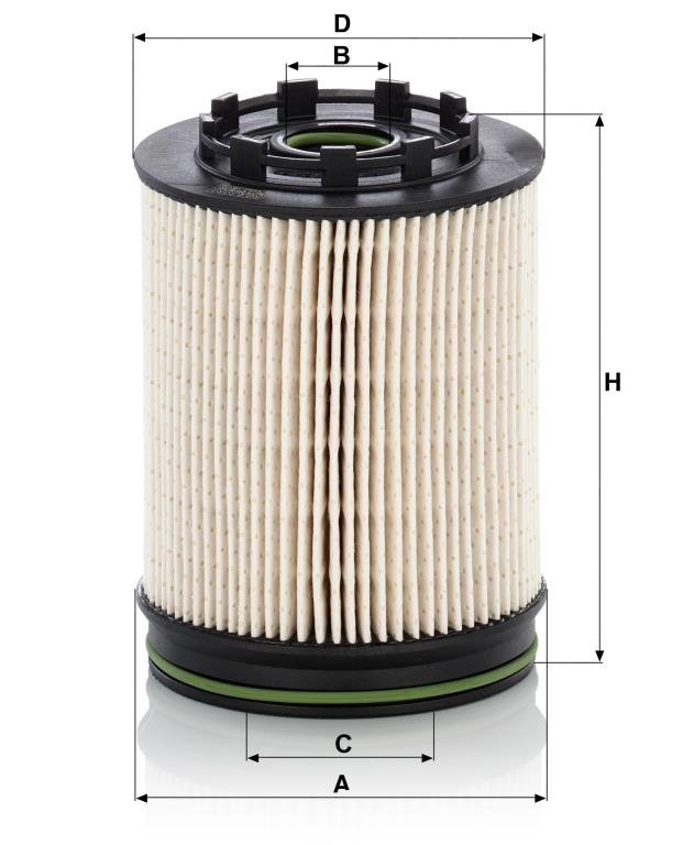 Filtre à carburant (Filtre à gasoil) MANN-FILTER ref. PU 10 023/1 z KIT