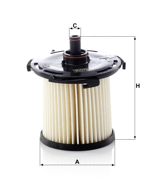 Filtre à carburant (Filtre à gasoil) MANN-FILTER ref. PU 12 003 Z
