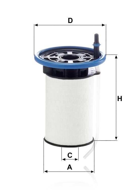 Filtre à carburant (Filtre à gasoil) MANN-FILTER ref. PU 7005